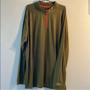 Cabela’s ~ Men’s Quarter ZIP Pullover ~ Size 3XLT